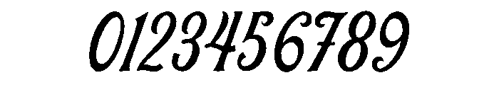 RocketThunder-Script Font OTHER CHARS