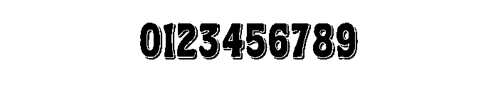 RocketThunder-Shadow Font OTHER CHARS