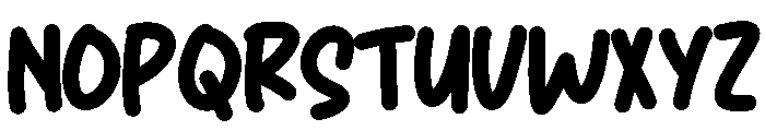 Rockim Font UPPERCASE