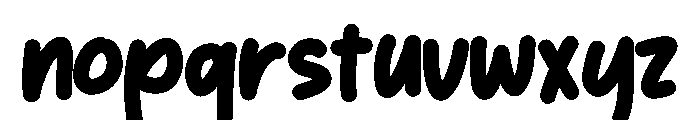 Rockim Font LOWERCASE