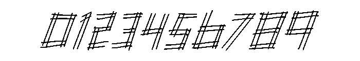 Rockle Italic Italic Font OTHER CHARS