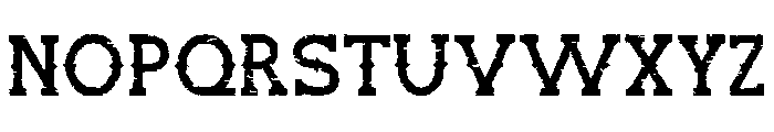 Rockrough Regular Font LOWERCASE