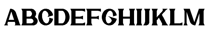 Rocktail Font UPPERCASE