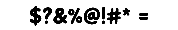 Rocky Brown Font OTHER CHARS