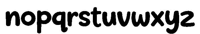 Rocky Brown Font LOWERCASE