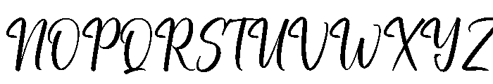 Rocky Mountain Font UPPERCASE
