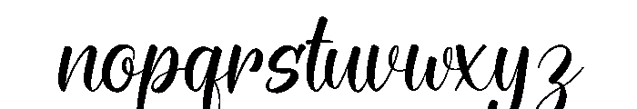 Rocky Mountain Font LOWERCASE