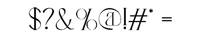 Rocmils Font OTHER CHARS