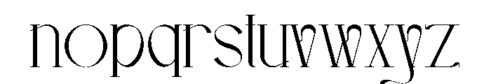 Rocmils Font LOWERCASE