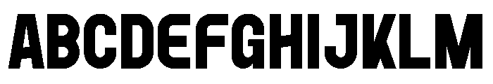 Roddo Font UPPERCASE