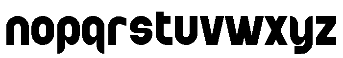 Roddo Font LOWERCASE