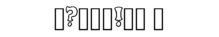Rodeo Circus By Squeeb  Regular Font OTHER CHARS