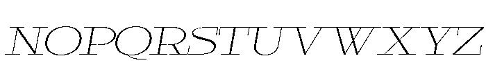 Rodeo Crown Italic Font UPPERCASE