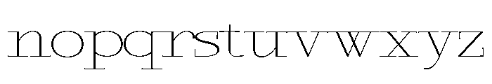 Rodeo Crown Regular Font LOWERCASE
