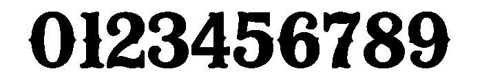 Rodeo Desert Font OTHER CHARS