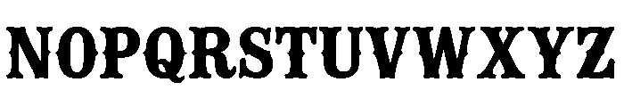 Rodeo Desert Font UPPERCASE