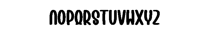Rodeo Woodland Font LOWERCASE
