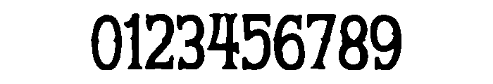 RodeoShow Font OTHER CHARS