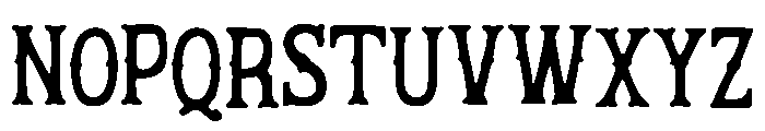 RodeoShow Font UPPERCASE