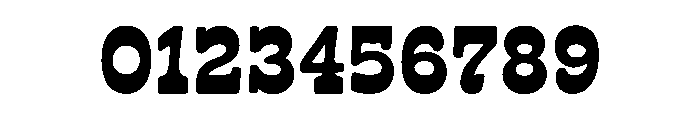 Rodeon Bold Font OTHER CHARS