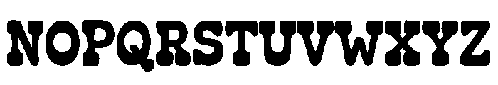 Rodeon Bold Font UPPERCASE