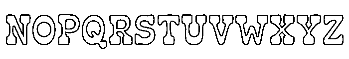 Rodeon Line Duo Font LOWERCASE
