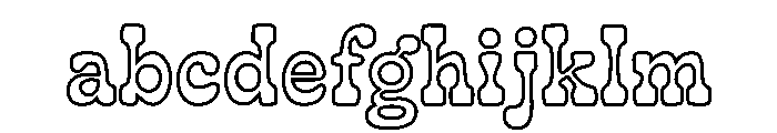 Rodeon Line FONT