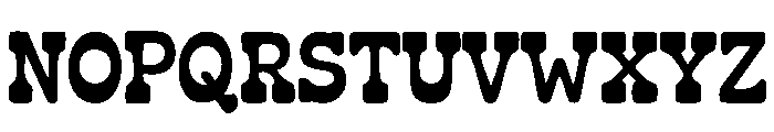 Rodeon Font UPPERCASE