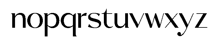 Rodhetty Regular Font LOWERCASE