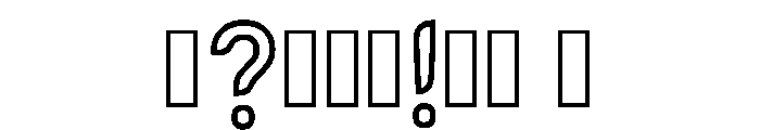 Rodion Regular Font OTHER CHARS