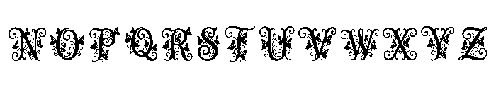 Rodney Regular Font LOWERCASE