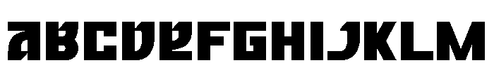 Rodsak Font UPPERCASE