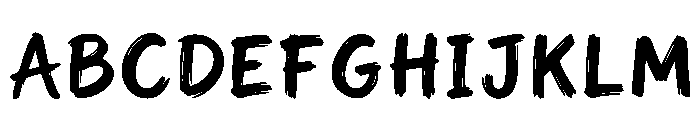Roe Regular Font UPPERCASE
