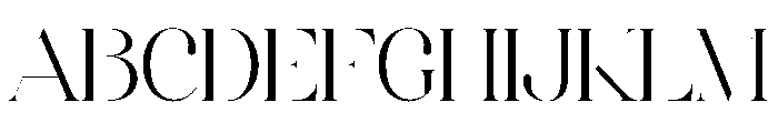 Roeska Font UPPERCASE