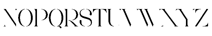 Roeska Font UPPERCASE