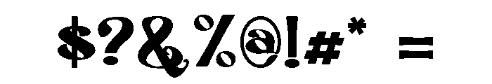 Roestan Font OTHER CHARS