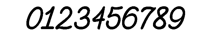 Rofina Script Font OTHER CHARS