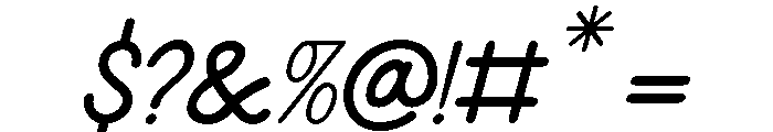 Rofina Script Font OTHER CHARS