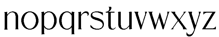 Rogatte Font LOWERCASE