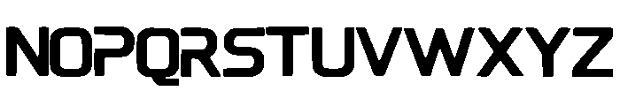 Roger_Tech Font UPPERCASE