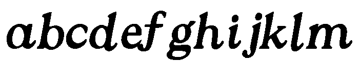 Rogesta Meadow Italic Italic FONT