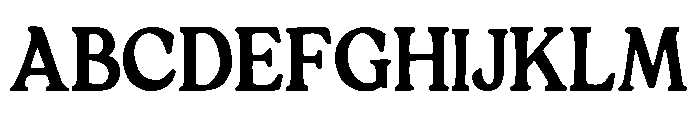 RogestaMeadow-Regular Font UPPERCASE