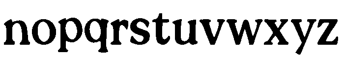 RogestaMeadow-Regular Font LOWERCASE