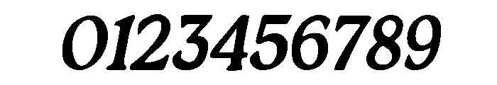 RogestaMeadowItalic-Italic Font OTHER CHARS
