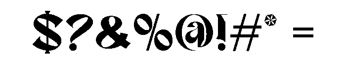 Rogfleis Font OTHER CHARS