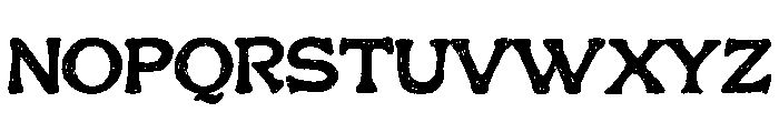 Roghen-Regular Font UPPERCASE