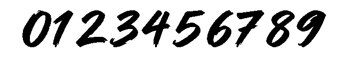 Rogue Ink Regular Font OTHER CHARS