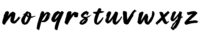 Rogue Ink Regular Font LOWERCASE