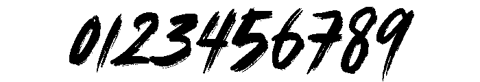 Rogue Streak Font OTHER CHARS