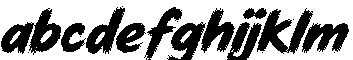 Rogue gang Brush FONT